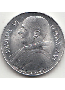 1968 Anno VI - Lire 10  Fior di Conio Paolo VI